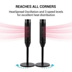 Heat Spike Turmheizgerät 1200/2200W 8h-Timer Thermostat Schwarz 14 Heat Spike Turmheizgerät 1200/2200W 8h-Timer Thermostat Schwarz -Einrichtungsgeschäft 10033141 yy 0005 logo oneConcept Heat Spike Turmheizgeraet schwarz