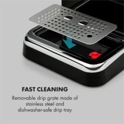 Espressionata Gusto Espressomaschine 1100W 15 Bar Druck Schwarz -Einrichtungsgeschäft 10033209 yy 0006 logo Klarstein Espressionata Gusto Espressomaschine