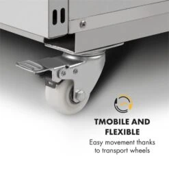 Master Jerky 24 Dörrautomat 5850W 40-90 °C 15h-Timer Edelstahl Silber -Einrichtungsgeschäft 10033214 yy 0008 logo Klarstein Master Jerky 24 Doerrautomat silber