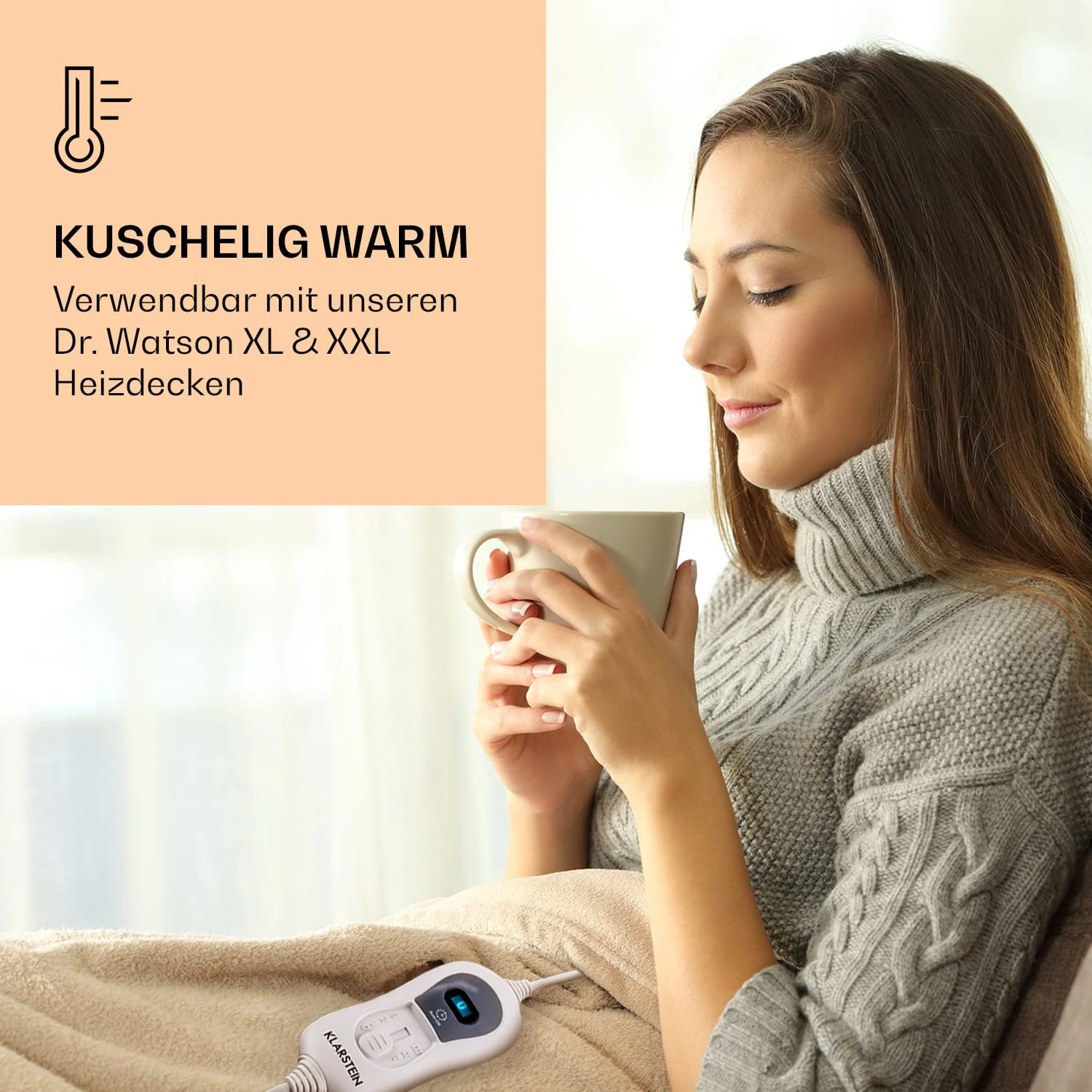 Fernbedienung Für Dr. Watson XL & XXL Heizdecke Ersatzteil LED-Display 2 M Abnehmbar 4 Fernbedienung Für Dr. Watson XL & XXL Heizdecke Ersatzteil LED-Display 2 M Abnehmbar – Bild 2