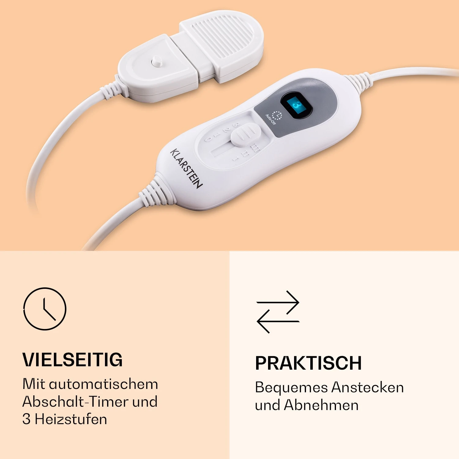 Fernbedienung Für Dr. Watson XL & XXL Heizdecke Ersatzteil LED-Display 2 M Abnehmbar 5 Fernbedienung Für Dr. Watson XL & XXL Heizdecke Ersatzteil LED-Display 2 M Abnehmbar – Bild 3