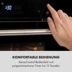 MasterFresh Dampfbackofen 230°C 24l Touch-Bedienfeld Schwarz -Einrichtungsgeschäft 10033284 de 0005 logo