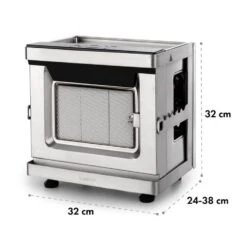 Crossfire Vertikaler Gasgrill 800°C Infrarot-Brenner 12.000 BTU Silber 23 Crossfire Vertikaler Gasgrill 800°C Infrarot-Brenner 12.000 BTU Silber -Einrichtungsgeschäft 10033288 yy 0011 logo Klarstein Crossfire Vertikaler Gasgrill silber reedit