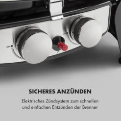 Parforce Duo 2 Gasgrill Brenner 4,4kW 15000BTU 300°C Schwarz -Einrichtungsgeschäft 10033296 de 0007 logo