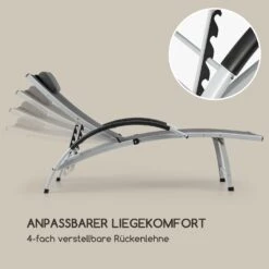 Sun Valley Sonnenliege Zusammenklappbar Kopfkissen Grau 13 Sun Valley Sonnenliege Zusammenklappbar Kopfkissen Grau -Einrichtungsgeschäft 10033308 de 0003 logo