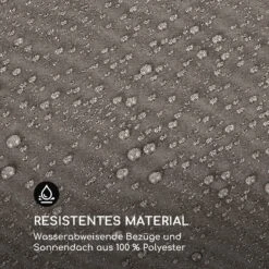 Eremitage Double Sunbed 2 Pers Stahl-Rahmen Sonnendach Vorhänge Taupe -Einrichtungsgeschäft 10033316 de 0009 logo