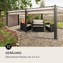 Pantheon Cortina Pavillon Mit Dach 3x6m 4 Seitenteile Beige 14 Pantheon Cortina Pavillon Mit Dach 3x6m 4 Seitenteile Beige -Einrichtungsgeschäft 10033320 de 0004 logo