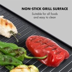 Porterhouse Elektrogrill 2200W Antihaft-Grillfläche Schwarz 14 Porterhouse Elektrogrill 2200W Antihaft-Grillfläche Schwarz -Einrichtungsgeschäft 10033322 yy 0004 logo Klarstein Porterhouse Elektrogrill 2200W schwarz