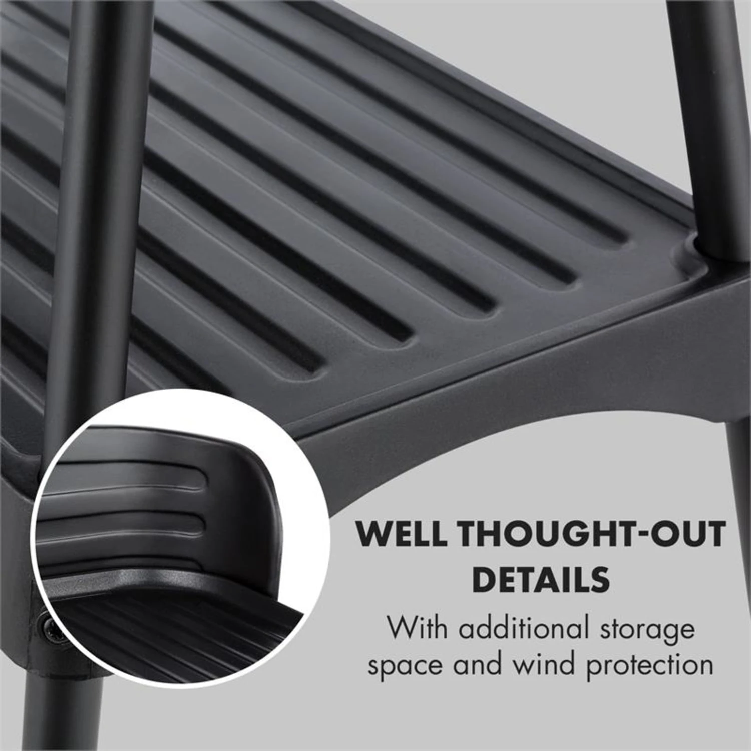 Porterhouse Elektrogrill 2200W Antihaft-Grillfläche Schwarz 7 Porterhouse Elektrogrill 2200W Antihaft-Grillfläche Schwarz – Bild 5