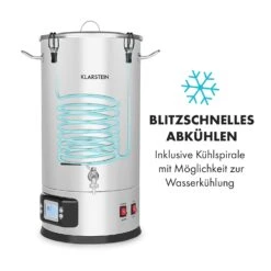 Maischfest Maischekessel 5 Teile 1500/3000W 30l LCD Edelstahl -Einrichtungsgeschäft 10033340 de 0005 logo