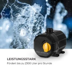 Nemesis T35 Teichpumpe 35W Leistung 2 M Förderhöhe 2300l/h Durchsatz -Einrichtungsgeschäft 10033390 de 0003 logo