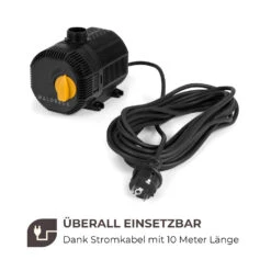 Nemesis T35 Teichpumpe 35W Leistung 2 M Förderhöhe 2300l/h Durchsatz -Einrichtungsgeschäft 10033390 de 0006 logo