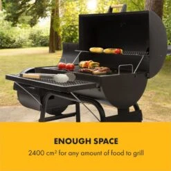 Beef Brisket Smoker Grill Holzkohlegrill/Smoker Edelstahl-Grill Mobil 14 Beef Brisket Smoker Grill Holzkohlegrill/Smoker Edelstahl-Grill Mobil -Einrichtungsgeschäft 10033460 yy 0004 logo Klarstein Beef Brisket Smoker Grill schwarz