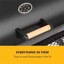 Beef Brisket Smoker Grill Holzkohlegrill/Smoker Edelstahl-Grill Mobil 18 Beef Brisket Smoker Grill Holzkohlegrill/Smoker Edelstahl-Grill Mobil -Einrichtungsgeschäft 10033460 yy 0008 logo Klarstein Beef Brisket Smoker Grill schwarz