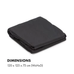 Beef Brisket Wetterschutzhaube Oxford Canvas Schwarz -Einrichtungsgeschäft 10033461 yy 0006 logo Fabric cover for OGA032