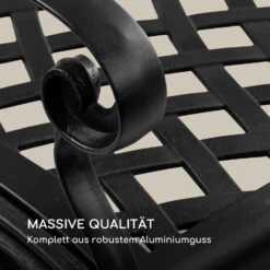 Pozzilli BL Gartenbank Aluminiumguss Witterungsbeständig Schwarz 12 Pozzilli BL Gartenbank Aluminiumguss Witterungsbeständig Schwarz -Einrichtungsgeschäft 10033486 de 0003 logo