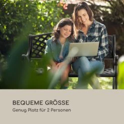 Pozzilli BL Gartenbank Aluminiumguss Witterungsbeständig Schwarz 14 Pozzilli BL Gartenbank Aluminiumguss Witterungsbeständig Schwarz -Einrichtungsgeschäft 10033486 de 0005 logo