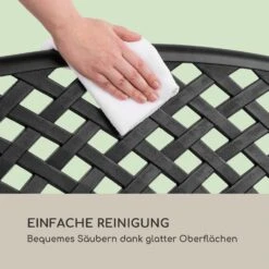 Pozzilli BL Gartenbank Aluminiumguss Witterungsbeständig Schwarz 16 Pozzilli BL Gartenbank Aluminiumguss Witterungsbeständig Schwarz -Einrichtungsgeschäft 10033486 de 0007 logo