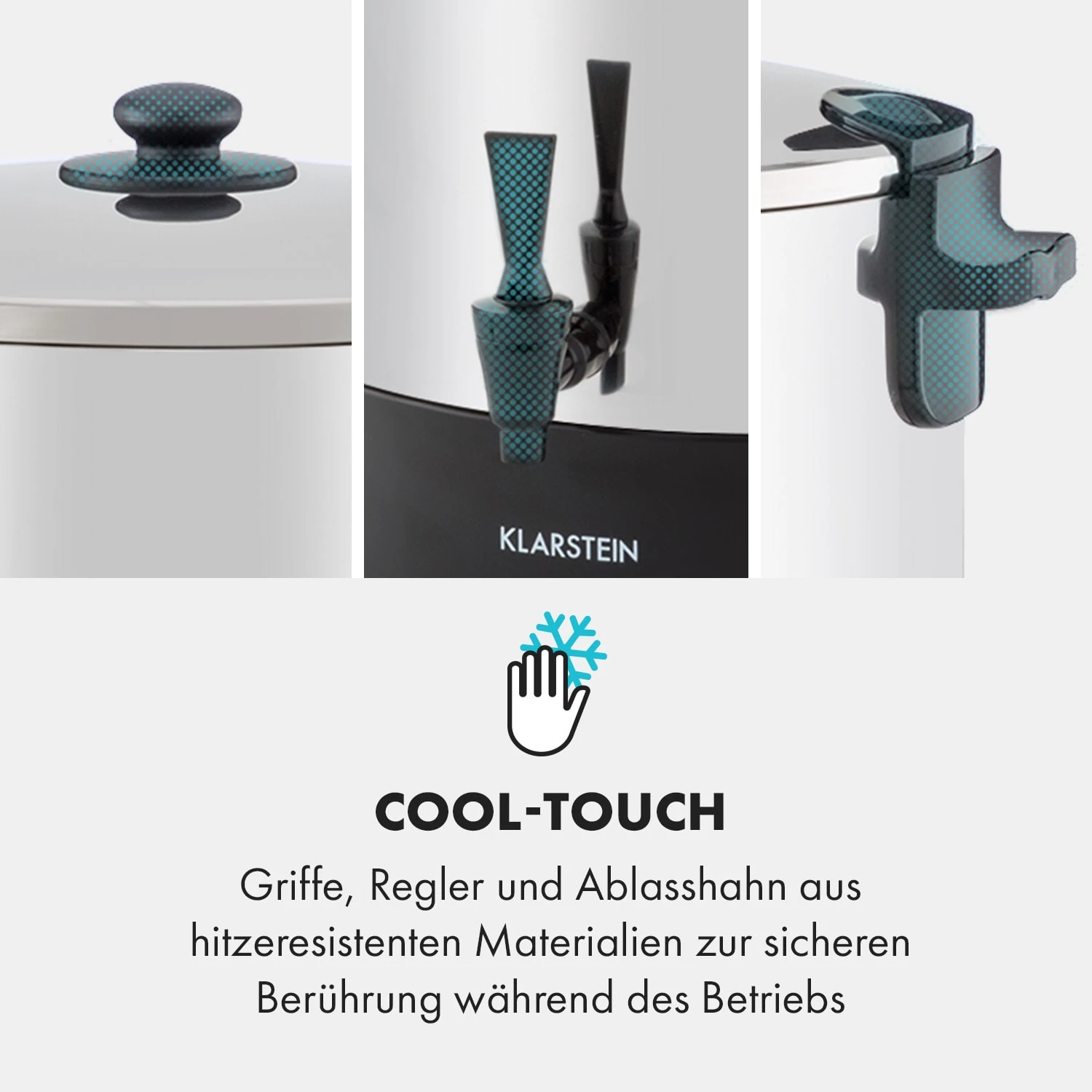 KonfiStar 50 Einkochautomat Getränkespender 2500W 50L Edelstahl 7 KonfiStar 50 Einkochautomat Getränkespender 2500W 50L Edelstahl – Bild 5