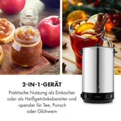 KonfiStar 50 Einkochautomat Getränkespender 2500W 50L Edelstahl 18 KonfiStar 50 Einkochautomat Getränkespender 2500W 50L Edelstahl -Einrichtungsgeschäft 10033525 de 0007 logo