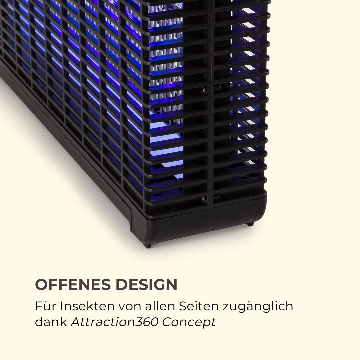 Mosquito Ex 9500 13W 300m² LEDs Auffangschale Kette Schwarz 7 Mosquito Ex 9500 13W 300m² LEDs Auffangschale Kette Schwarz – Bild 5