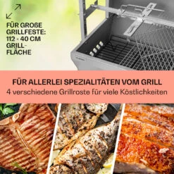Sauenland Pro Spanferkelgrill Drehspieß 13W 4 Rollen Edelstahl 12 Sauenland Pro Spanferkelgrill Drehspieß 13W 4 Rollen Edelstahl -Einrichtungsgeschäft 10033566 de 0004 usp