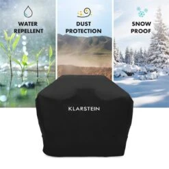 Tomahawk 3.1 S Wetterschutzhaube 300D Canvas 30/70% PE/PVC Schwarz 12 Tomahawk 3.1 S Wetterschutzhaube 300D Canvas 30/70% PE/PVC Schwarz -Einrichtungsgeschäft 10033569 yy 0005 logo Klarstein Tomahawk S Wetterschutzhaube schwarz