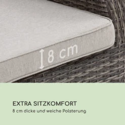 Comfort Siesta Sessel Verstellbare Rückenlehne Dunkelgrau -Einrichtungsgeschäft 10033586 de 0006 logo