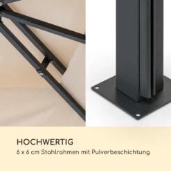 Grandezza Cortina Gartenpavillon 3x4m 4 Seitenteile Beige -Einrichtungsgeschäft 10033608 de 0004 logo