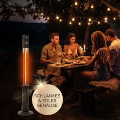 Heat Guru Plus Infrarot-Heizstrahler 2000W 3 Heizstufen Fernbedienung -Einrichtungsgeschäft 10033691 de 0007 usp