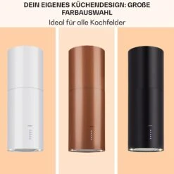 Beretta Inselabzugshaube Ø35cm Ab-/Umluft 650m³/h LED Edelstahl -Einrichtungsgeschäft 10033717 de 0007 usp