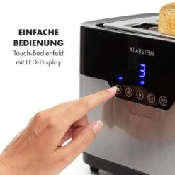 Arabica Toaster 920W LED-Display Touch-Bedienfeld Edelstahl 13 Arabica Toaster 920W LED-Display Touch-Bedienfeld Edelstahl -Einrichtungsgeschäft 10033728 de 0003 logo