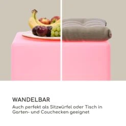 Shinecube XL Leuchtwürfel 40x40x40cm 16 Farben-LED 4 Licht-Modi Weiß -Einrichtungsgeschäft 10033732 de 0005 logo