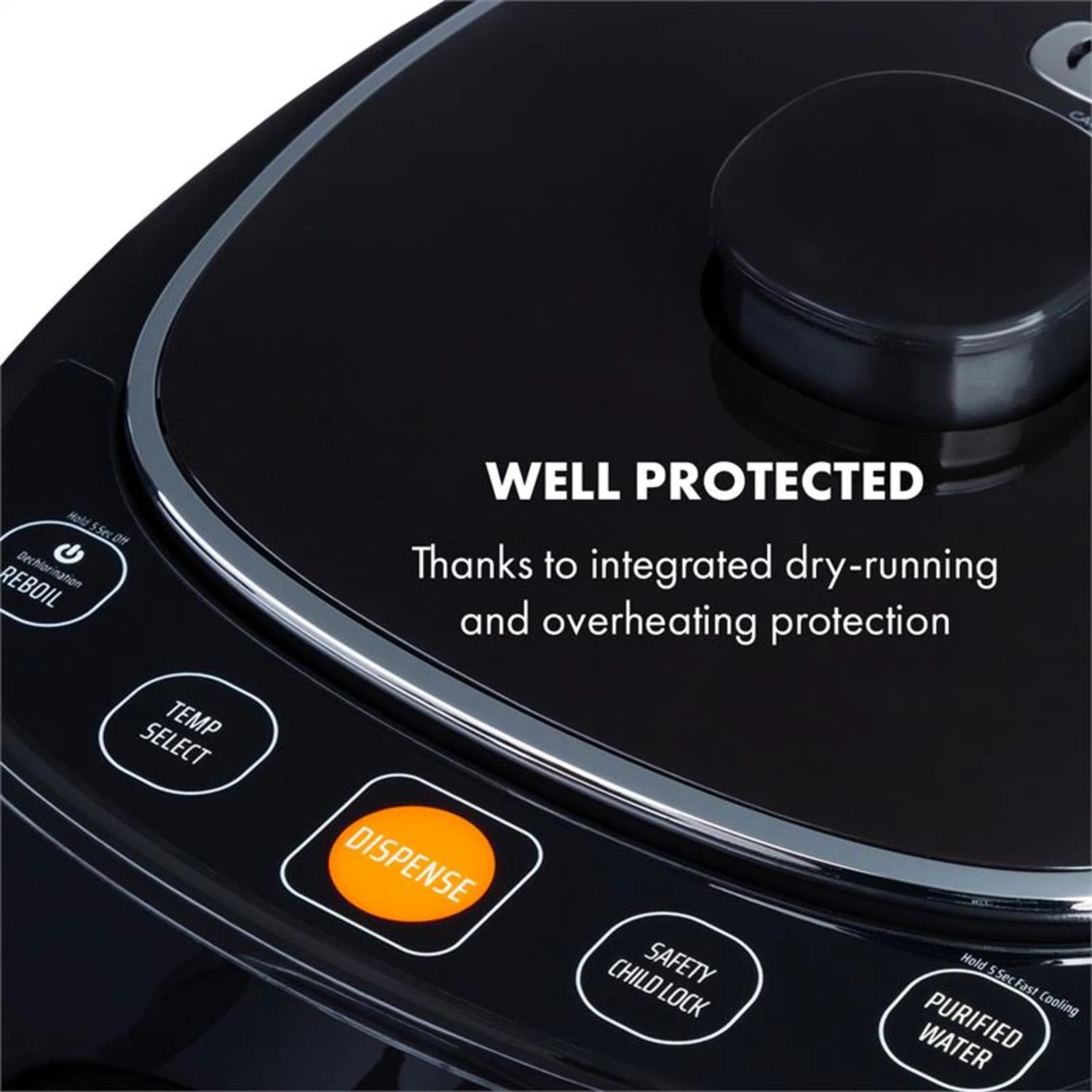 Hot Spring Plus Heißwasserspender 5l Edelstahl-Wassertank 45-95 °C 5 Hot Spring Plus Heißwasserspender 5l Edelstahl-Wassertank 45-95 °C – Bild 3