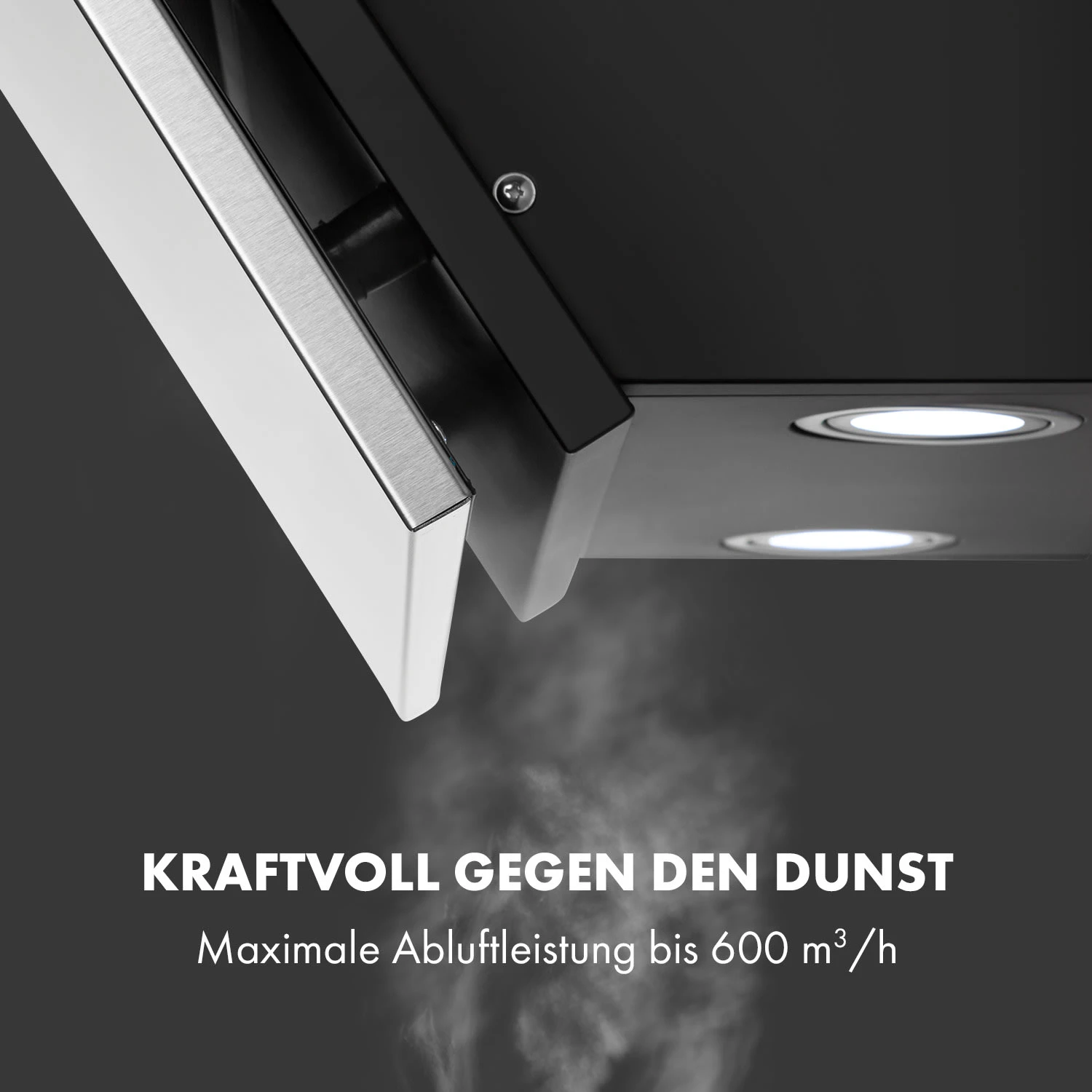 Silver Lining 60 Dunstabzugshaube 60cm 600m³/h EEK A Edelstahl 8 Silver Lining 60 Dunstabzugshaube 60cm 600m³/h EEK A Edelstahl – Bild 6