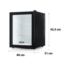 Brooklyn 42 Mini-Kühlschrank Glastür LED Ablage -Einrichtungsgeschäft 10033821 yy 0009 dimensions