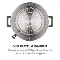 Lady Marmalade Einkochautomat Getränkespender 27L 100°C 12h Edelstahl 19 Lady Marmalade Einkochautomat Getränkespender 27L 100°C 12h Edelstahl -Einrichtungsgeschäft 10033825 de 0008 logo