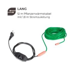 Greenwire Select 12 Pflanzenwärmekabel 12 M Mit Thermostat IP68 15 Greenwire Select 12 Pflanzenwärmekabel 12 M Mit Thermostat IP68 -Einrichtungsgeschäft 10034000 de 0007 logo