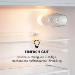 Big Daddy Cool Kühl-Gefrierkombination 61/25 Liter 2 Ebenen Edelstahl -Einrichtungsgeschäft 10034005 de 0007 logo