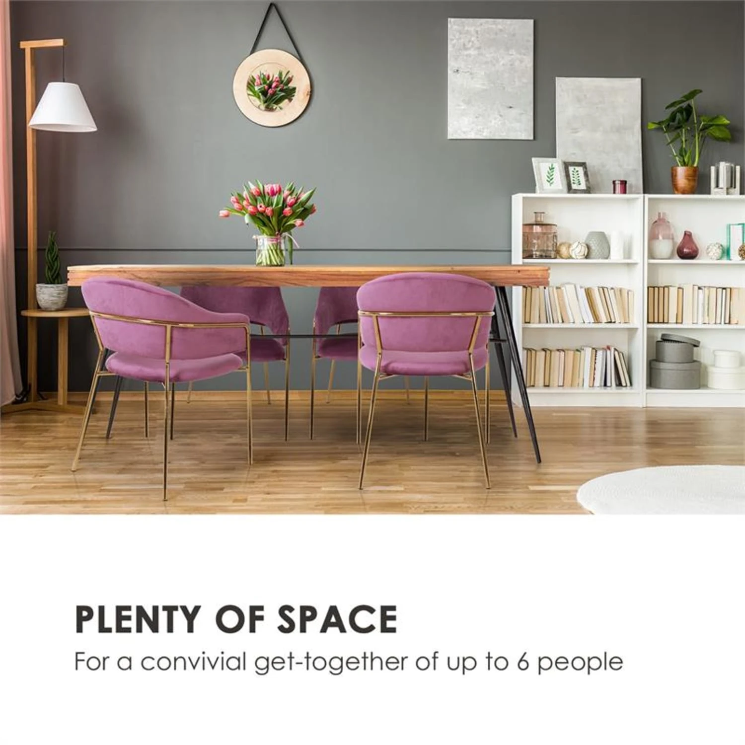 Vantor Esstisch Akazienholz Eisengestell 175 X 78 X 80 Cm Holz 4 Vantor Esstisch Akazienholz Eisengestell 175 X 78 X 80 Cm Holz – Bild 2