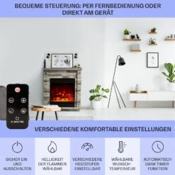 Lienz Elektrischer Kamin 1800W Steindekor Polystone Fernbedienung 14 Lienz Elektrischer Kamin 1800W Steindekor Polystone Fernbedienung -Einrichtungsgeschäft 10034123 de 0006 usp