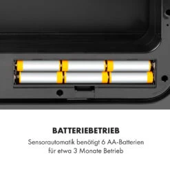 Touchless Müllsammler Sensor 72L 4 Behälter ABS PP Edelstahl Gebürstet 22 Touchless Müllsammler Sensor 72L 4 Behälter ABS PP Edelstahl Gebürstet -Einrichtungsgeschäft 10034128 de 0009 logo