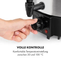 Biggie Eco Einkochautomat & Getränkespender 1000W 30-100°C Zapfhahn 9l -Einrichtungsgeschäft 10034147 de 0003 logo