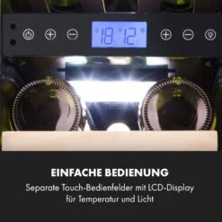 Vinovilla 17 Built-In Duo Weinkühlschrank 53l 17 Fl. 2 Zonen Glastür -Einrichtungsgeschäft 10034154 de 0004 logo