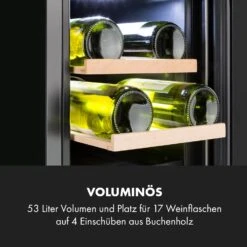 Vinovilla 17 Built-In Duo Weinkühlschrank 53l 17 Fl. 2 Zonen Glastür -Einrichtungsgeschäft 10034154 de 0005 logo