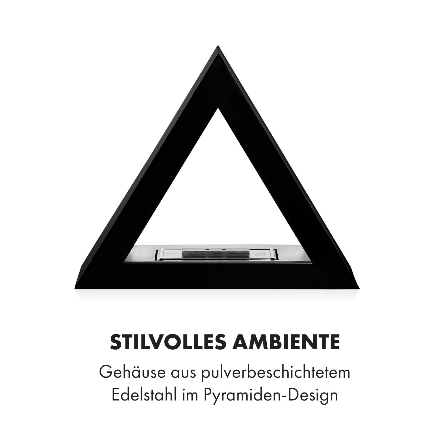 Phantasma Gizeh Ethanol-Kamin Rauchfrei Edelstahl-Brenner 600ml 4h 9 Phantasma Gizeh Ethanol-Kamin Rauchfrei Edelstahl-Brenner 600ml 4h – Bild 7