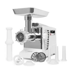 Kraftprotz Elektrischer Fleischwolf 700 W Kupfermotor Edelstahl