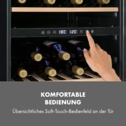 Vinamour 45 DuoWeinkühlschrank 2 Zonen 118 Ltr / 45 Fl 5-18 °C 17 Vinamour 45 DuoWeinkühlschrank 2 Zonen 118 Ltr / 45 Fl 5-18 °C -Einrichtungsgeschäft 10034216 de 0006 logo