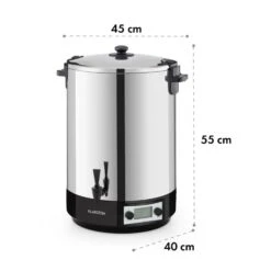 KonfiStar 40 Digital Einkocher Getränkespender 2500W 40L 100°C 180min -Einrichtungsgeschäft 10034239 yy 0010 logo Digital Food Preserver 40L