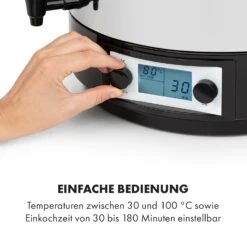 KonfiStar 50 Digital Einkocher Getränkespender 2500W 50L 100°C 180min -Einrichtungsgeschäft 10034240 de 0004 logo
